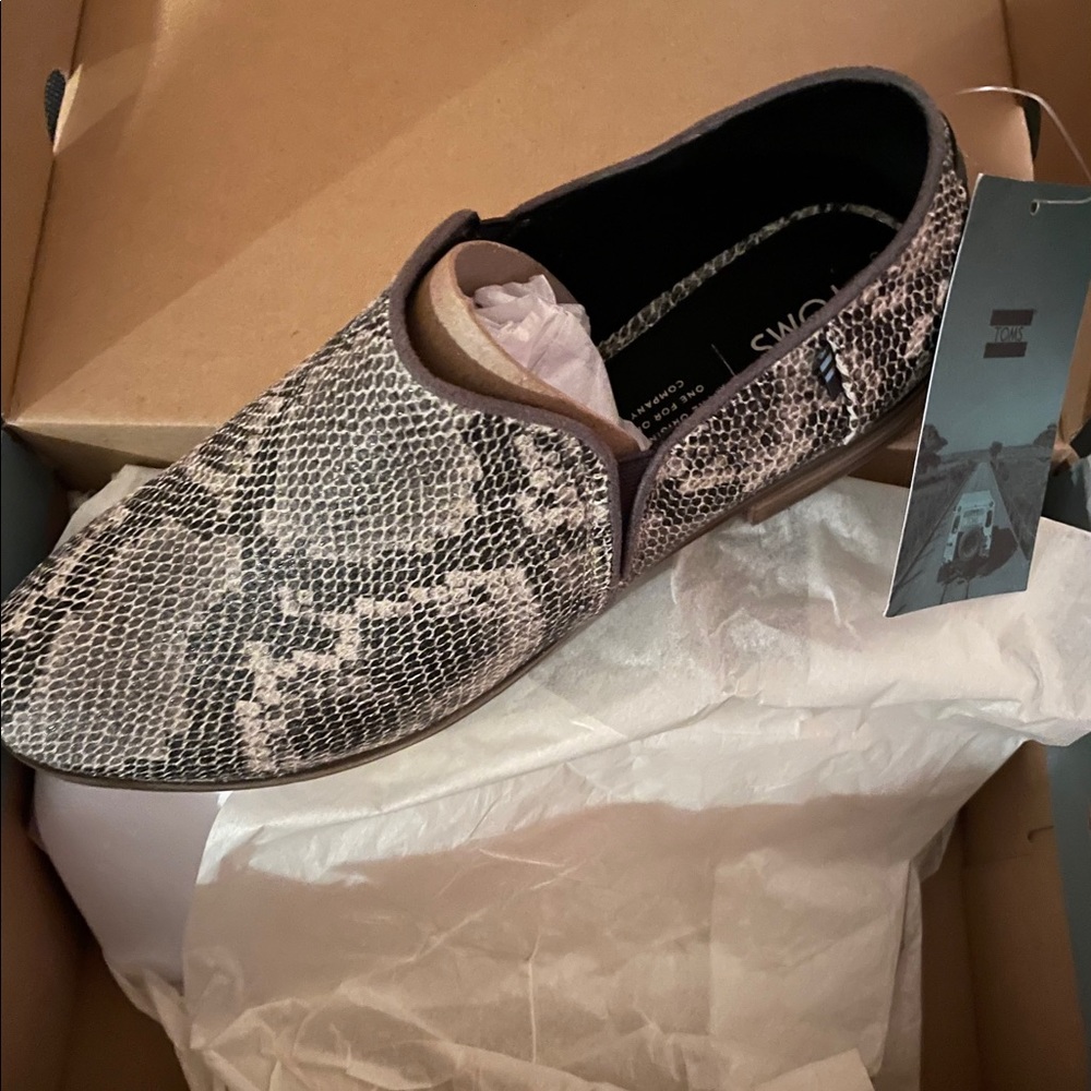 Toms Snakeskin shoes